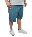 Bermuda Plus Size Tactel Com Elastano G6 Extra Grande Azul Petróleo Butu Biru